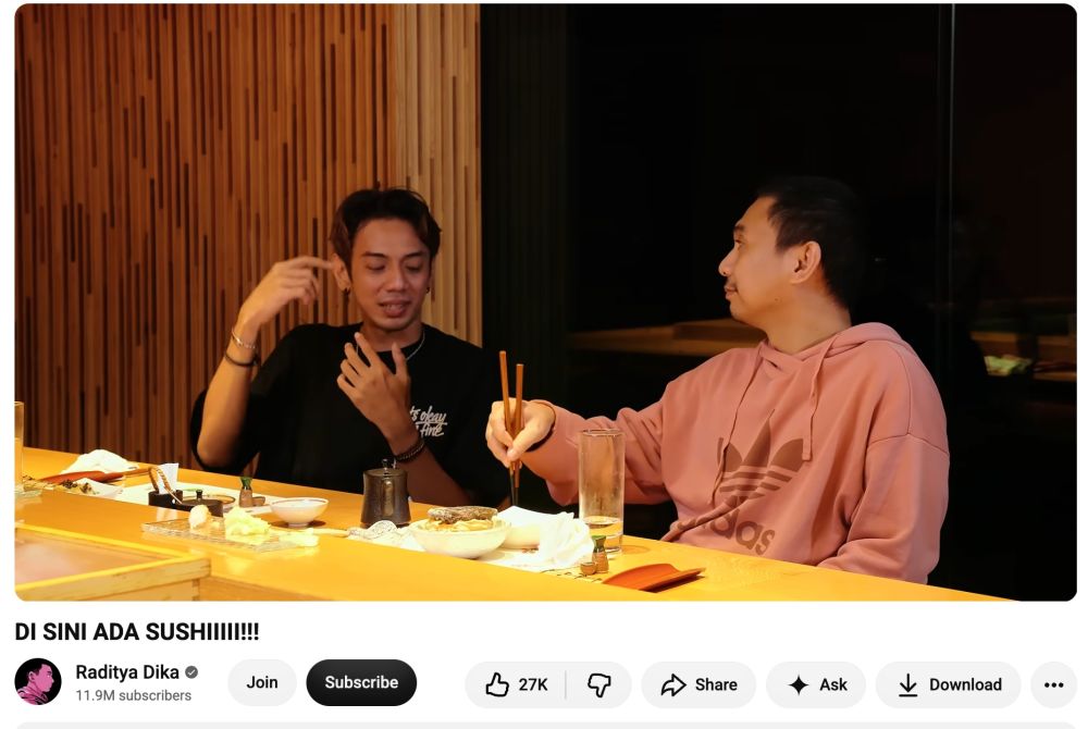 Siapa Tepe yang viral di podcast Raditya Dika? Sikapnya dikritik, Radit malah dipuji sabar