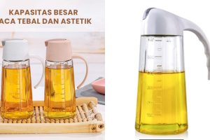 5 Rekomendasi botol minyak kaca yang awet tahunan dan estetik, reviewnya bagus di bawah Rp 50 ribu