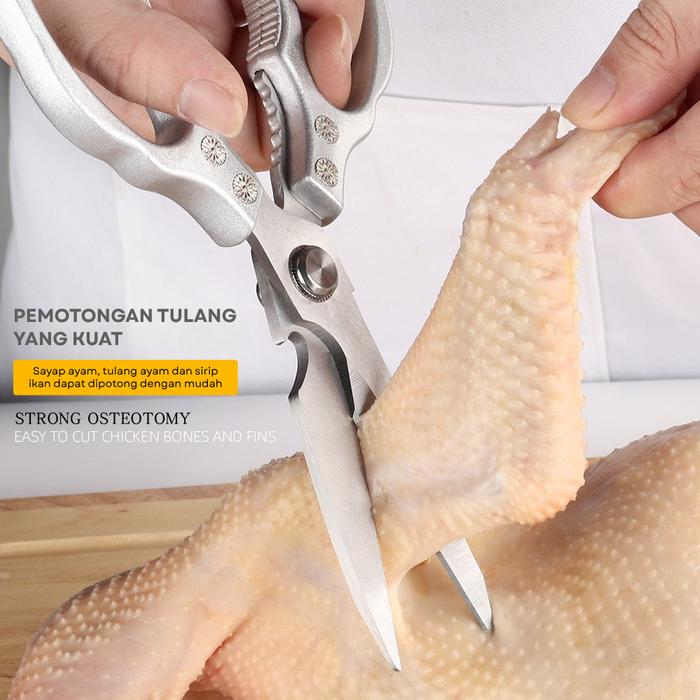 5 Rekomendasi gunting dapur stainless steel yang reviewnya mantab di bawah Rp 100 ribu, awet tahunan
