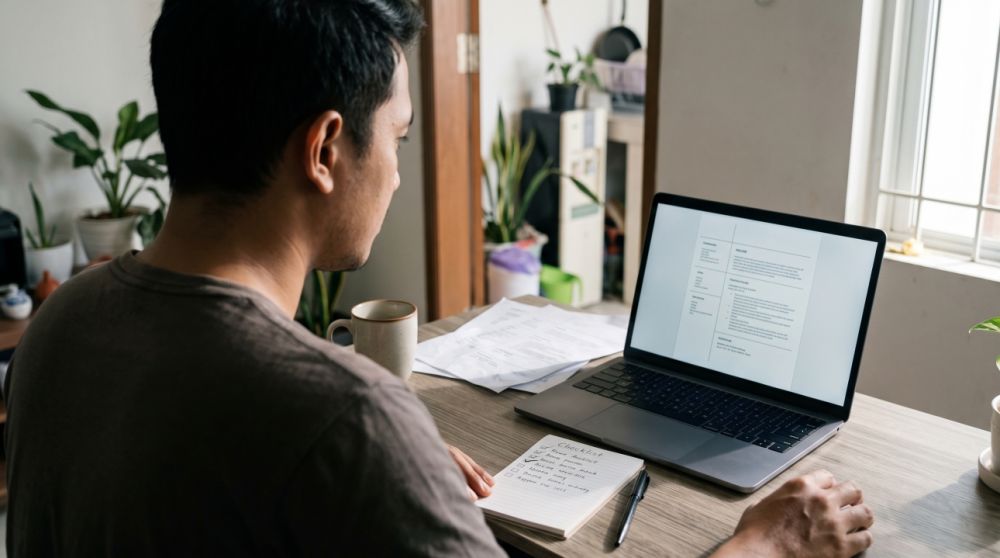 Cara membuat CV setelah lama tidak update, mulai dari mana?