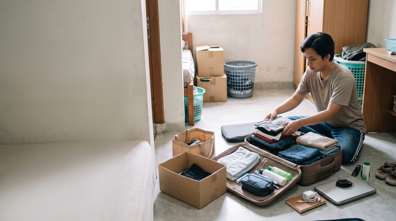 Checklist barang pindah kos, biar nggak bolak-balik beli