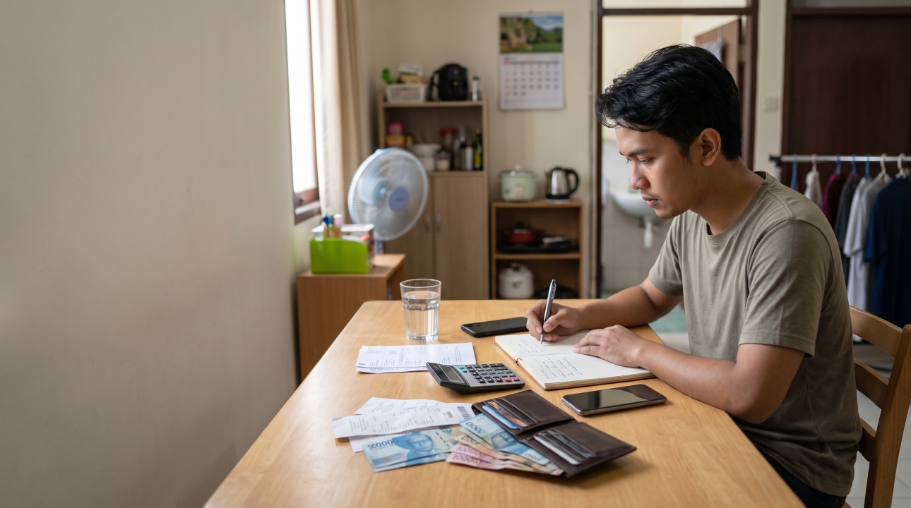 Cara membuat budget bulanan sederhana agar gaji teratur