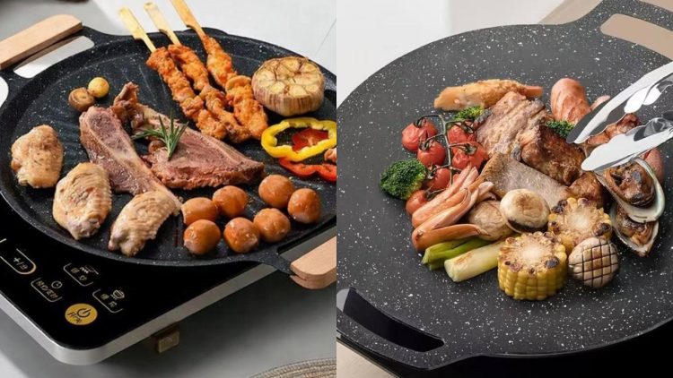 5 Rekomendasi korean grilll pan yang awet dan gampang dibersihkan, review bagus di bawah Rp 100 ribu