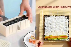 5 Rekomendasi cetakan sushi atau kimbab reviewnya bagus di bawah Rp 50 ribu, jadi praktis di dapur