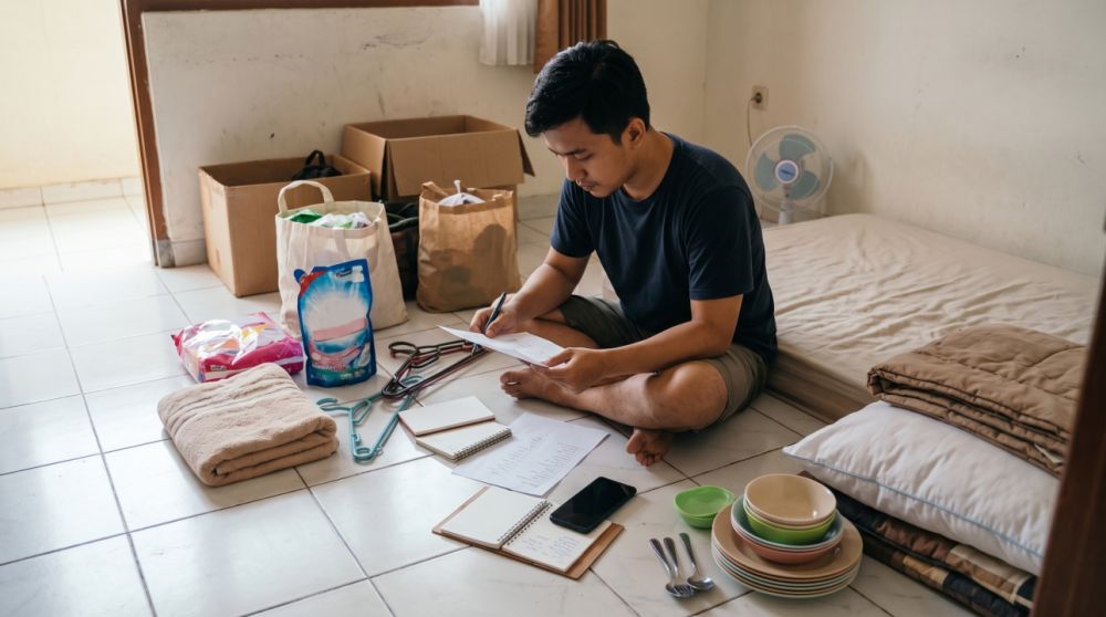 Baru tinggal sendiri? Ini barang rumah tangga yang perlu dibeli