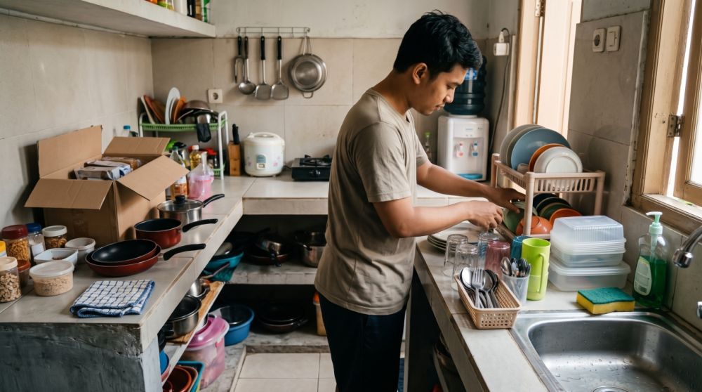 Baru tinggal sendiri? Ini barang rumah tangga yang perlu dibeli