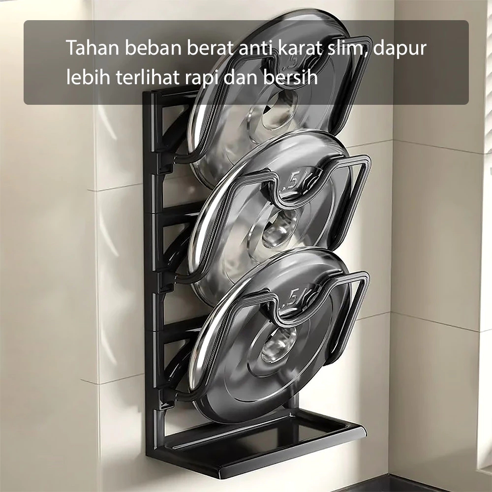 5 Rekomendasi rak tutup panci untuk dapur lebih rapi, harga mulai Rp25 Ribuan