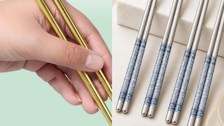 5 Rekomendasi sumpit stainless steel yang reviewnya bagus di bawah Rp 50 ribu, lebih higienis dan awet