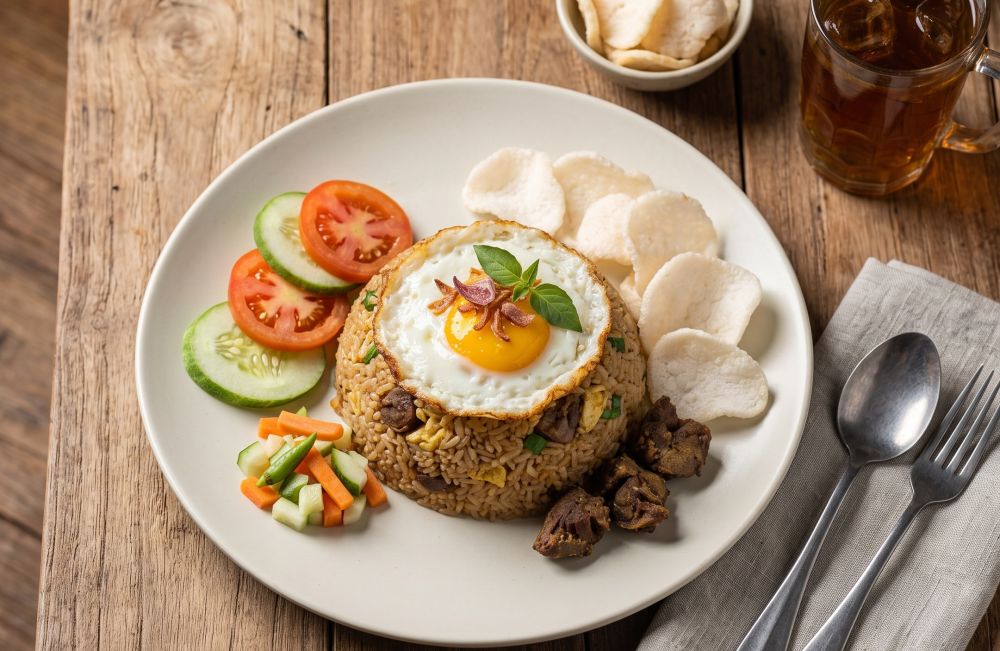 Laper tengah malam tapi malas keluar? Yuk coba resep nasi goreng ala sedap malam nan lezatnya nampol