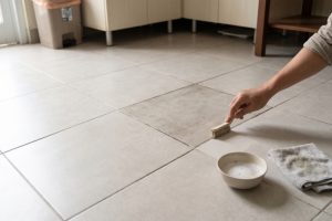 Nat keramik dapur mulai menghitam? Begini cara membersihkannya dengan hati-hati