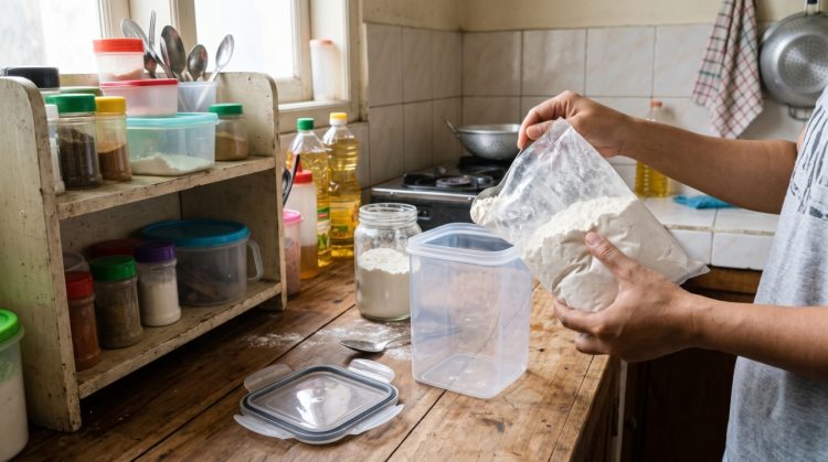 Tepung terigu mudah berkutu saat disimpan? Begini cara mencegahnya