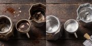 Moka pot favorit punya kerak membandel? Begini hack cepat bersihkan tanpa pakai sabun cuci piring