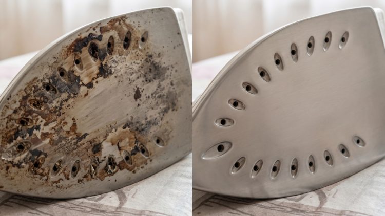 Setrika berkerak di bagian alas? Coba hack ini pakai 1 bahan sederhana dari dapur agar kinclong lagi