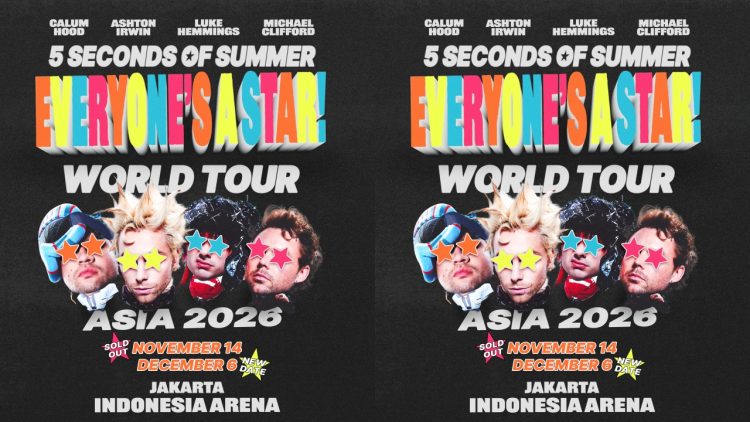 Sekali nggak cukup, 5 Seconds of Summer bakal tampil dua kali di Jakarta! Catat tanggalnya