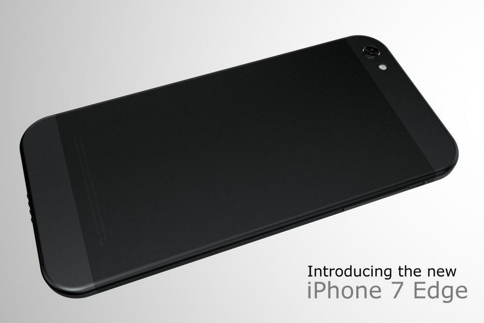 iPhone 7 Edge tampil elegan dengan layar tanpa bezel