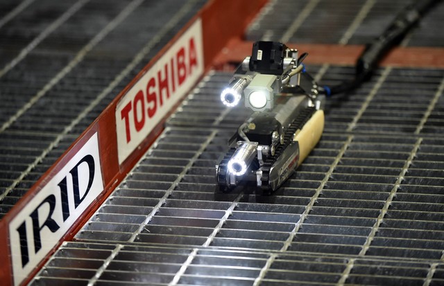 Toshiba pamerkan robot 'mungil' pendeteksi nuklir