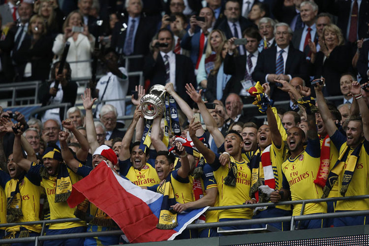 Foto : Juara Lagi, Arsenal Pegang Rekor Trofi FA Cup Terbanyak #Test