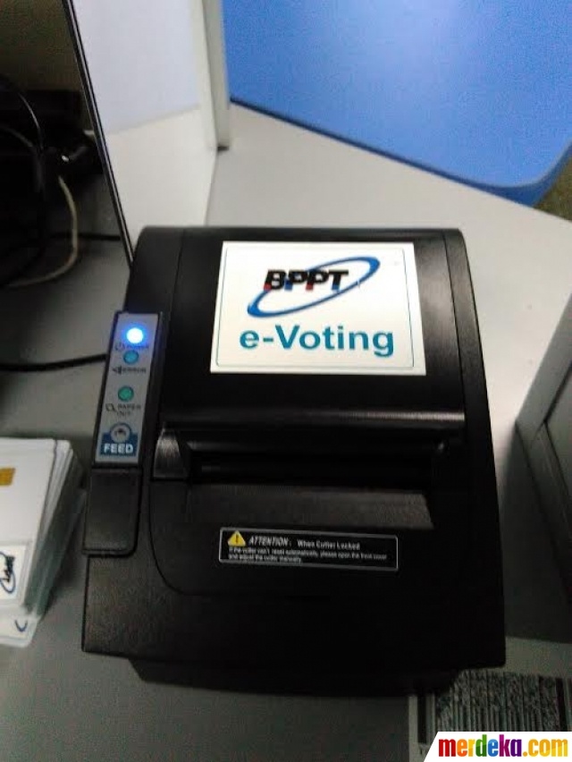 Mari intip perangkat e-voting Pilkada sebelum menggunakannya nanti