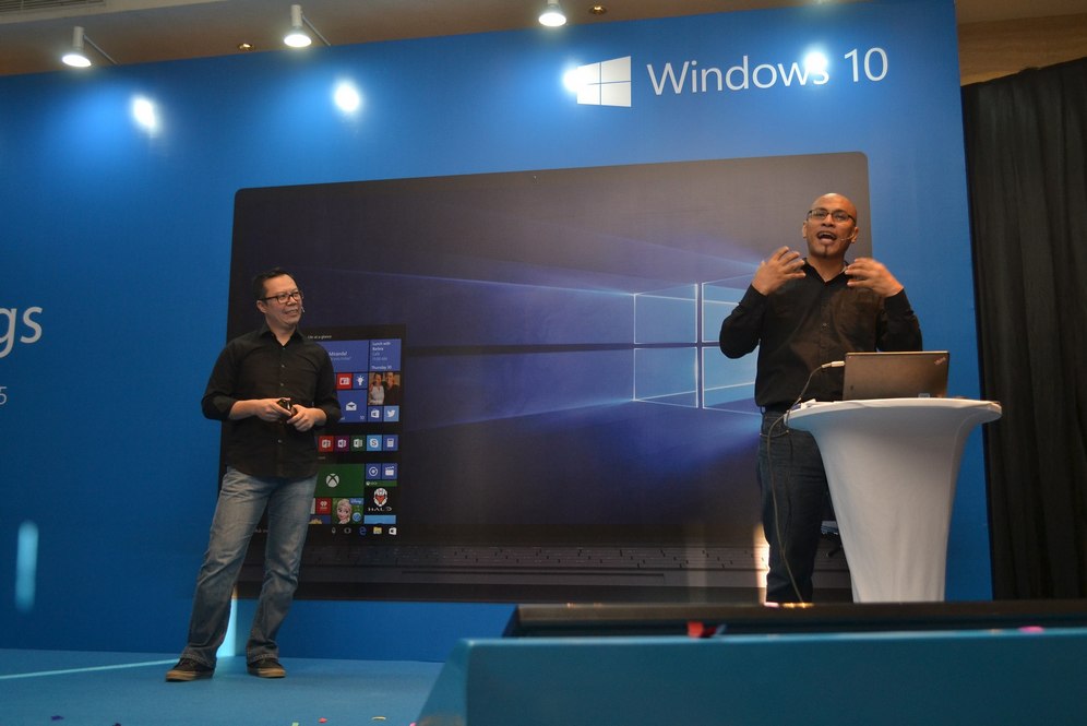Seperti ini acara peluncuran Windows 10 di Indonesia