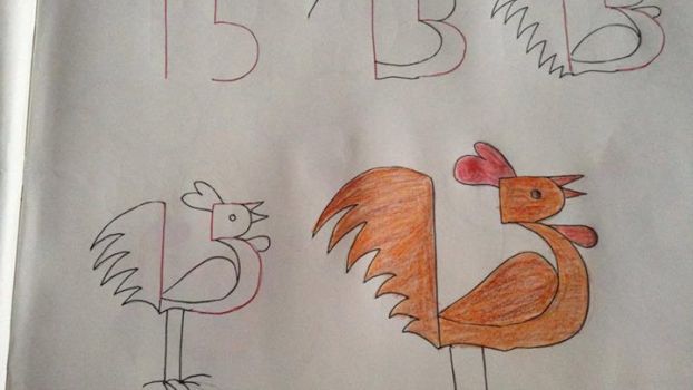 9 Gambar Hewan Ini Dibentuk Dari Angka Lucu Lho Brilio Net