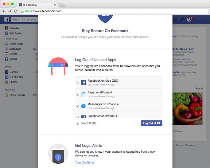 Security Checkup, fitur keamanan baru dari Facebook