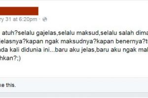 11 Status Facebook anak kecil yang bikin terenyuh