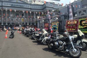 Jogja dibanjiri motor gede