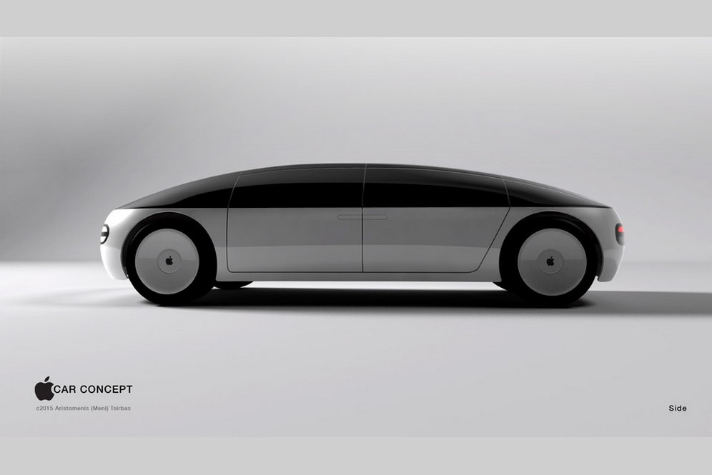Konsep desain Aristomenis Tsirbas untuk Apple Car