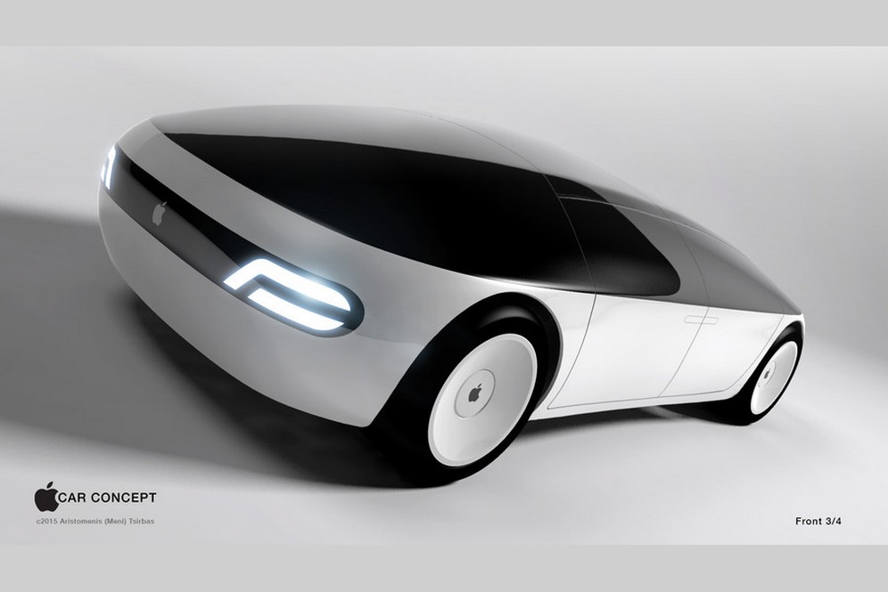 Konsep desain Aristomenis Tsirbas untuk Apple Car