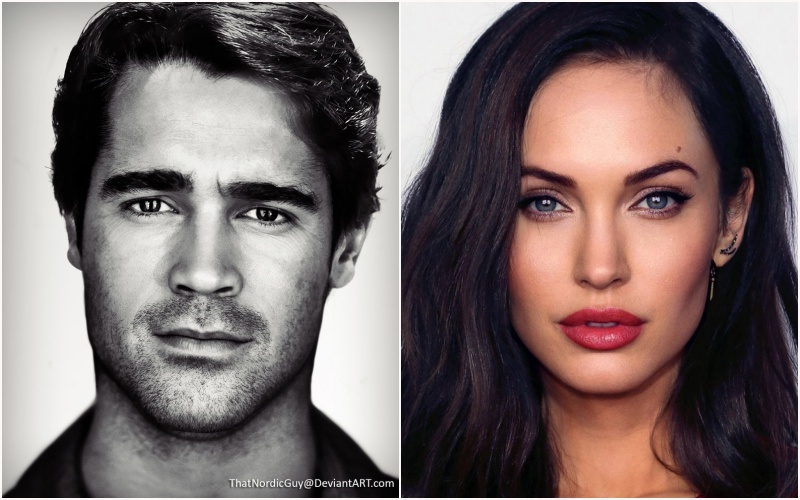 12 Foto perpaduan wajah selebritis Hollywood yang cakepnya nambah