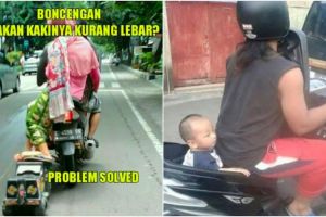 17 Gaya pemotor Indonesia, nggak ada di tempat lain