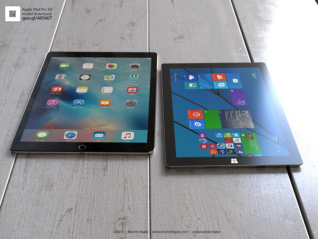 Apple iPad Pro vs Microsoft Surface Pro 3