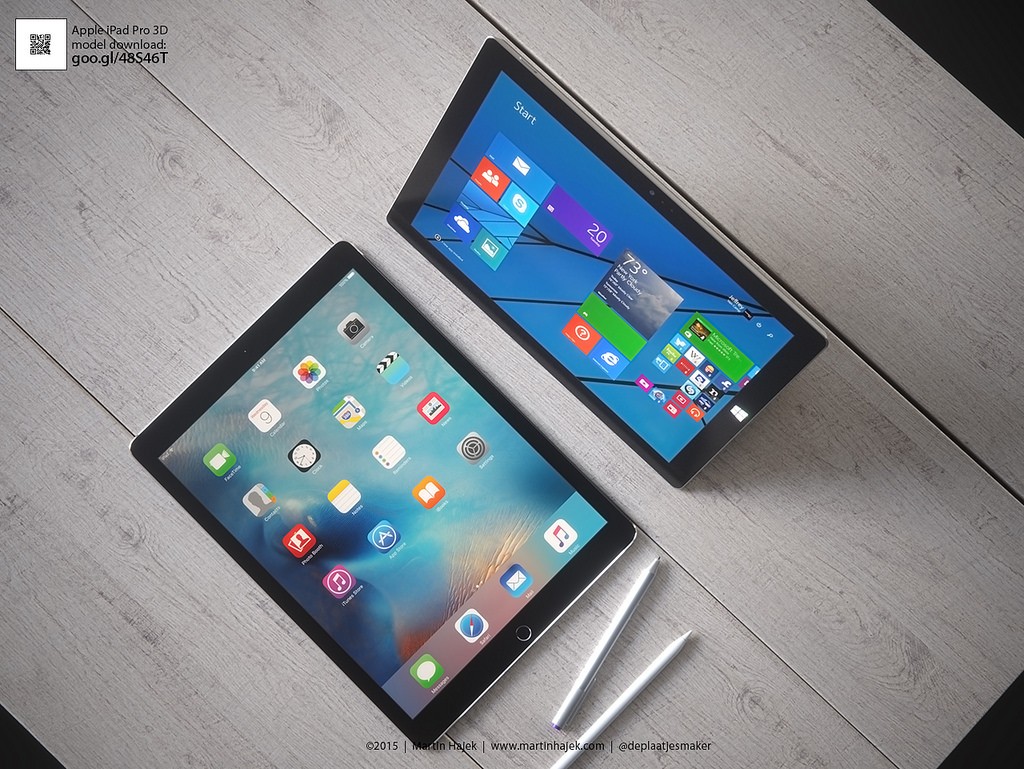 Apple iPad Pro vs Microsoft Surface Pro 3