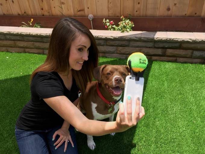 Mudahnya berselfie ria bersama anjing peliharaan dengan Pooch Selfie