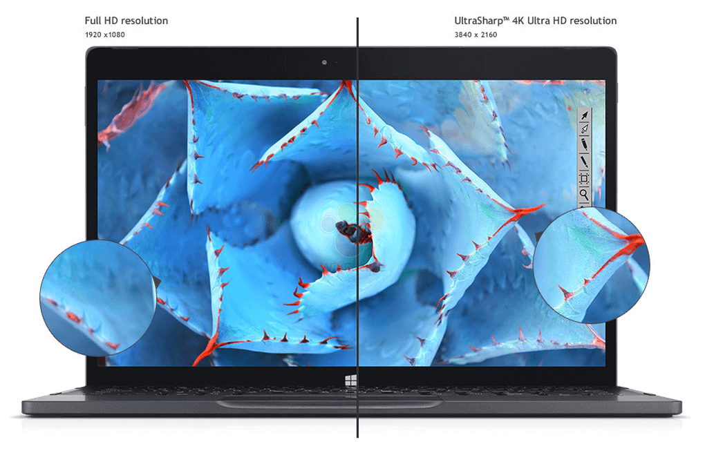 Sosok Dell XPS 12 terlihat mirip dengan Surface Pro