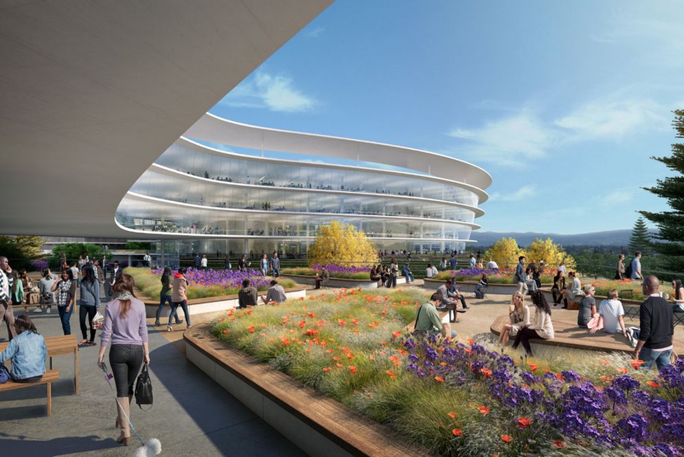 Ini desain kampus kedua Apple di Silicon Valley