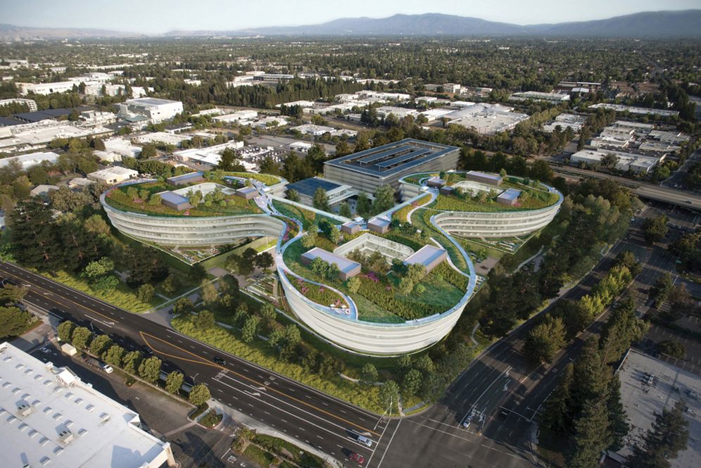 Ini desain kampus kedua Apple di Silicon Valley