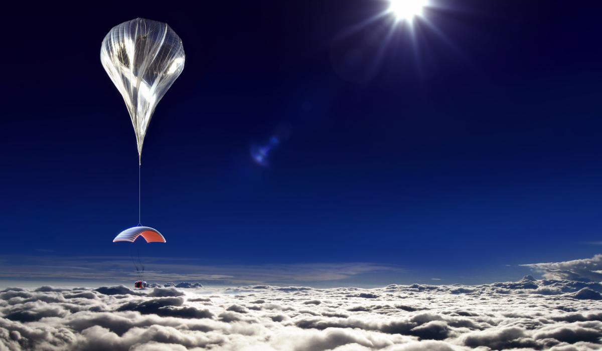 Mari berwisata ke luar angkasa menggunakan balon