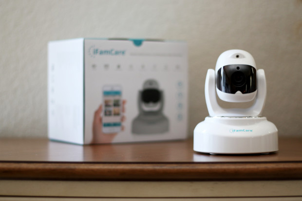iFamCare, kamera keamanan rumah yang mirip helm