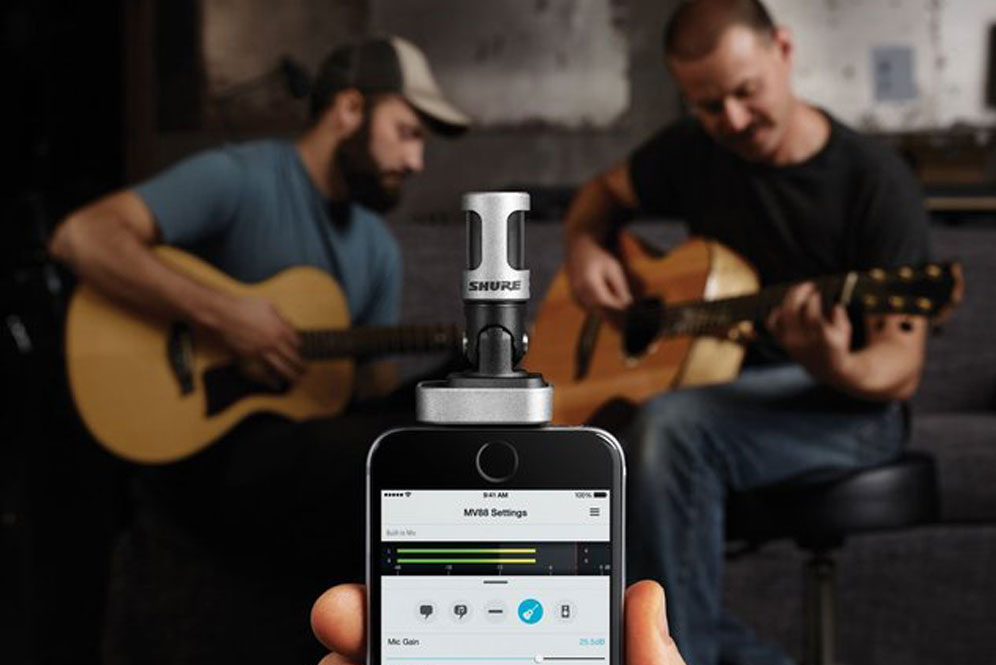 Shure rilis digital stereo microphone khusus iOS