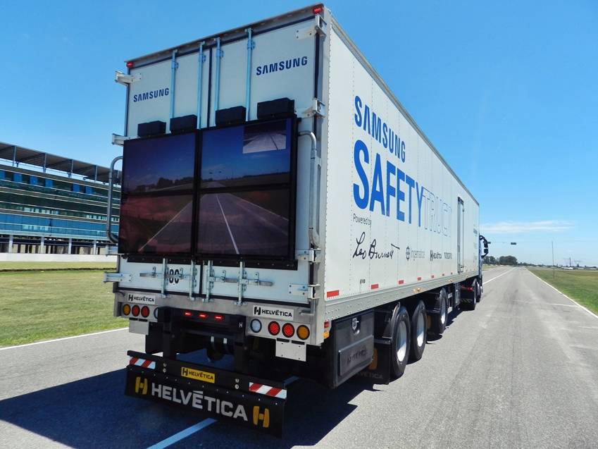 Canggihnya Samsung Safety Truck yang kurangi kecelakaan di jalan