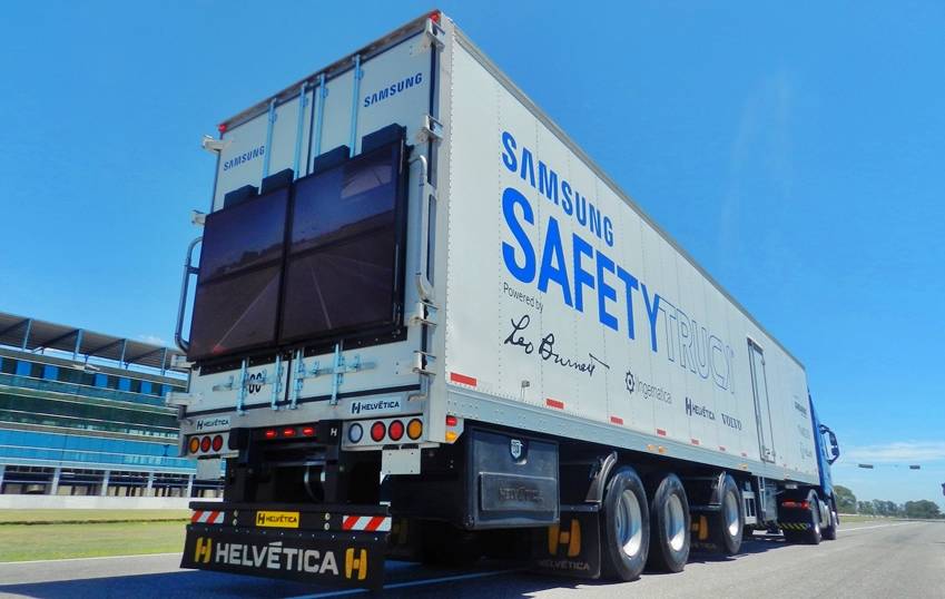 Canggihnya Samsung Safety Truck yang kurangi kecelakaan di jalan