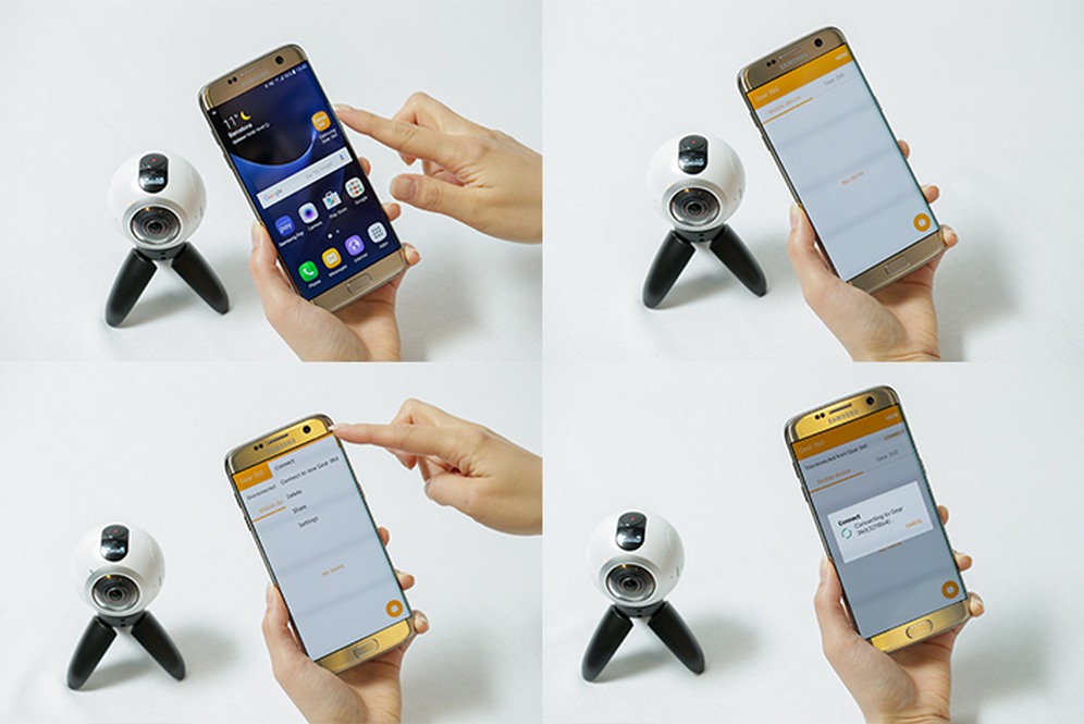 Seperti ini rupa penangkap momen termutakhir Samsung, Gear 360