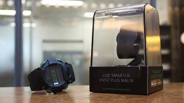 Razer Nabu Watch terlihat seperti jam tangan Casio G-Shock