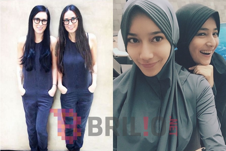 25 Anak artis ini mirip banget sama orangtuanya, plek jiplek banget!