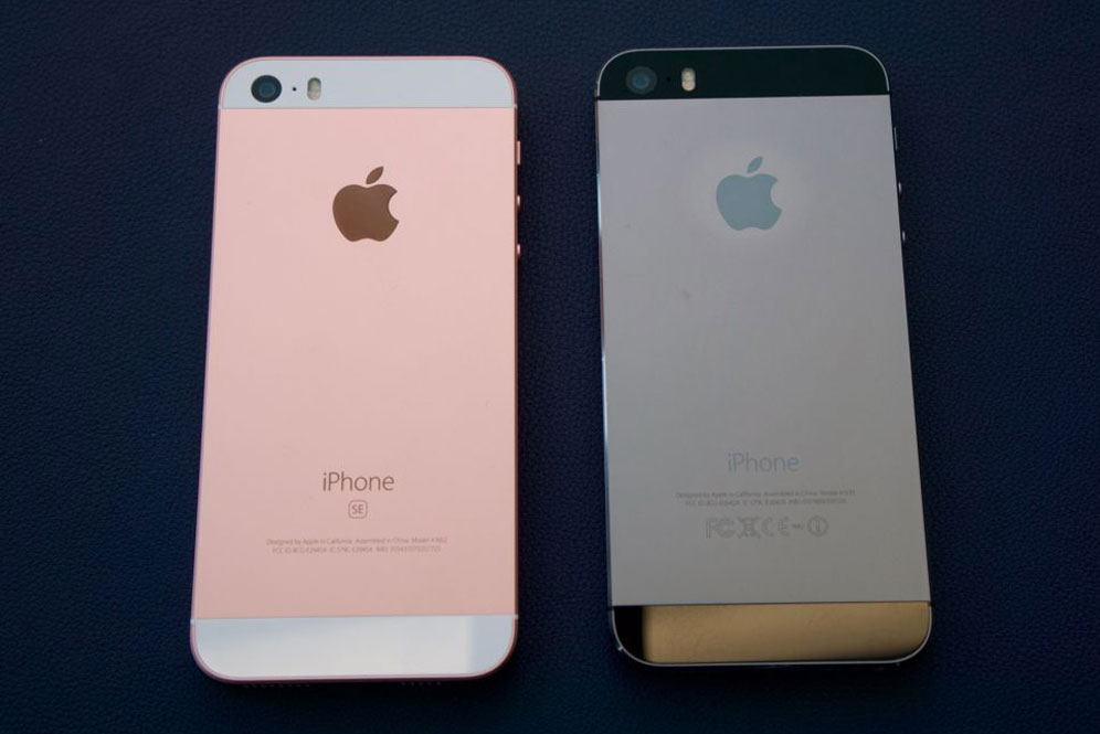 iPhone SE dan 5s, bagaimana cara membedakannya?