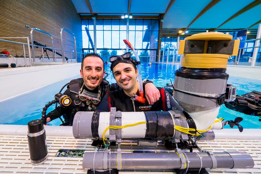 iBubble, drone bawah air yang mampu mengikuti Anda menyelam