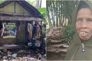 Rezeki melimpah setelah viral, 9 potret rumah Mak Sombret yang direnovasi sebentar lagi siap huni