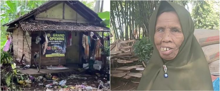 Rezeki melimpah setelah viral, 9 potret rumah Mak Sombret yang direnovasi sebentar lagi siap huni