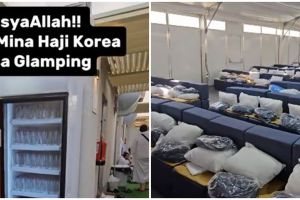 Fasilitasnya lengkap bak menginap di glamping, begini 9 potret tenda haji Korea di Mina Arab Saudi
